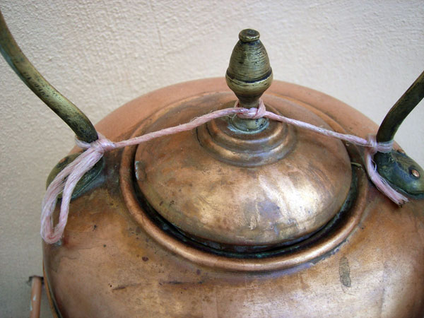 Copper coffee pot. Foto 2