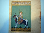 Persian miniature painting, knight. Ref. APM