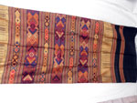 Traditional silk hand-embroidered shawl from Northern Laos.. Ref. CFA