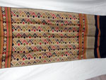 Silk hand-embroidered shawl from Northern Laos.. Ref. CFB