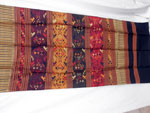 Traditional silk hand-embroidered shawl from Northern Laos.. Ref. CFC