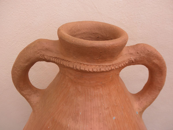 Jarra de ceramica tradicional, Marruecos. Foto 3