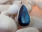 Labradorite gemstone and Sterling silver pendant.. Ref. EPW