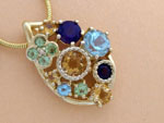 Elegant gemstone pendant.. Ref. JAE