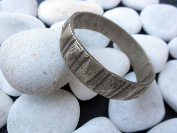 Pulsera etnica antigua "Tuareg". Foto 1