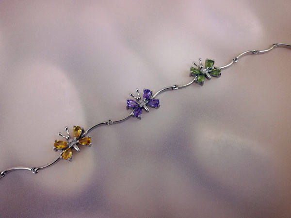 Pulsera artesanal de plata.. Foto 2