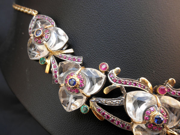 Antiguo collar y pendientes Victorianos.. Foto 5