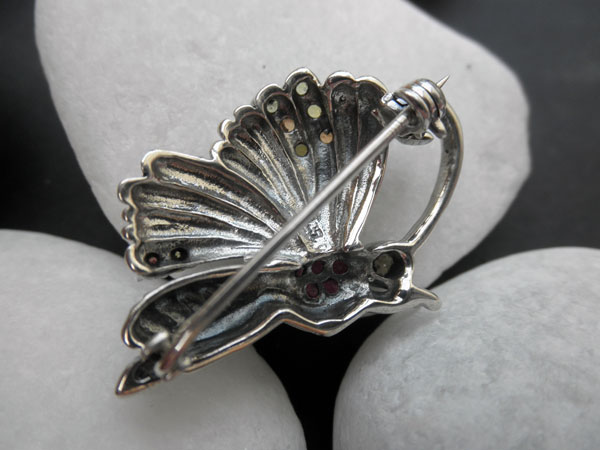 Broche artesanal de plata de 1� ley. Foto 3