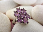 Handmade Sterling silver and Amethyst ring.. Ref. JRD