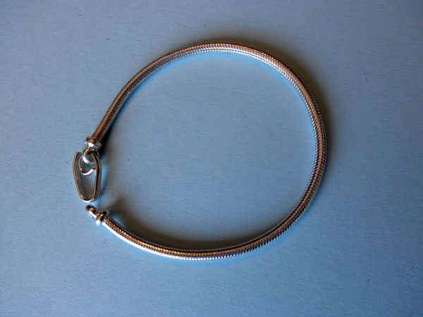 Sterling silver bracelet. Foto 1