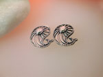 Sterling silver ethnic earrings.. Ref. MBY