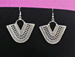 Sterling silver ethnic earrings.. Ref. MII