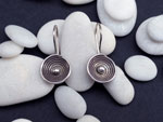 Ethnic silver earrings "karen".. Ref. MJD