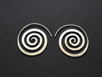 Traditional ethnic Sterling silver earrings.. Ref. NFJ