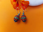 Tibetan traditional earrings.. Ref. NHY