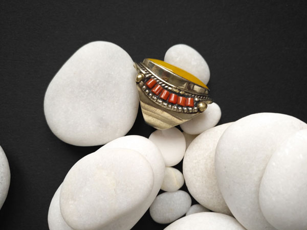 Tibetan ethnic handmade ring.. Foto 4
