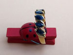 Gold plated silver ring with blue sapphires.. Ref. TIJ