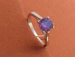 Sterling silver ring with an Alexandrite gem.. Ref. TIR