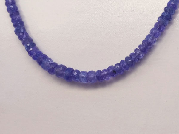 Collar de gemas de Tanzanita.. Foto 3
