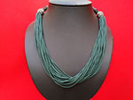 Ethnic necklace of green aventurine.. Ref. TPC