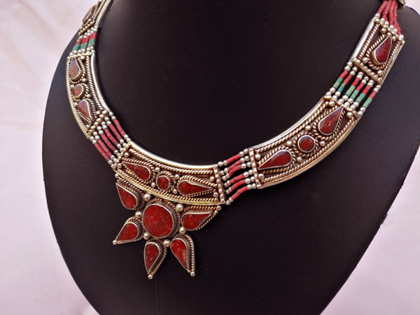 Tibetan ethnic necklace.. Foto 3