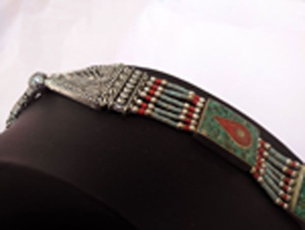 Collar etnico artesanal tibetano.. Foto 3