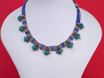 Ethnic Sterling silver Tibetan necklace.. Ref. TQE
