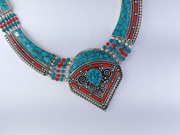 Tibetan ethnic necklace.. Foto 2