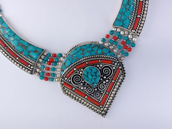 Tibetan ethnic necklace.. Foto 3