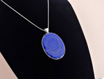 Ethnic silver and Lapis lazuli pendant.. Ref. TWZ
