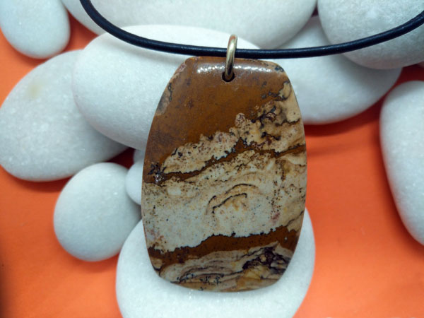 Indonesian Jasper Pendant.. Foto 3