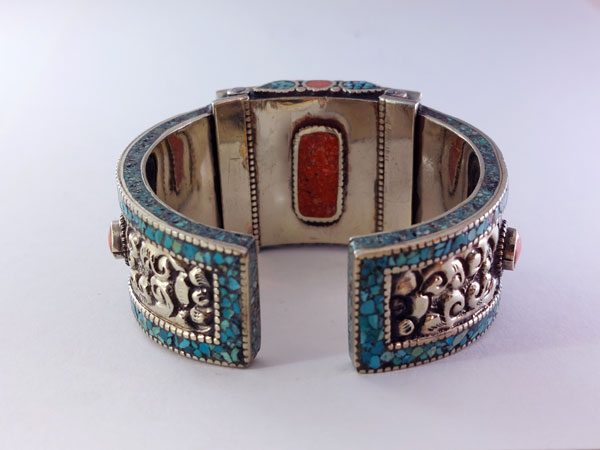 Tibetan handmade ethnic bracelet.. Foto 4